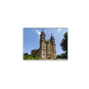 raxxa Glas-Magnet: Bad Staffelstein im Maintal die Basilika Vierzehnheiligen