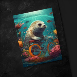 raxxa Postkarte: Der Seehund