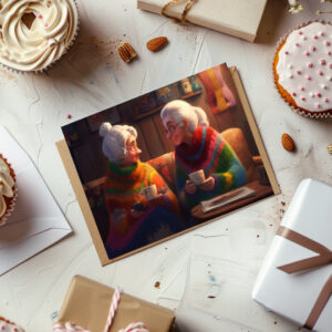 raxxa Postkarte: Best friends
