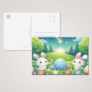 raxxa Postkarte: Magische Osternacht im Wald