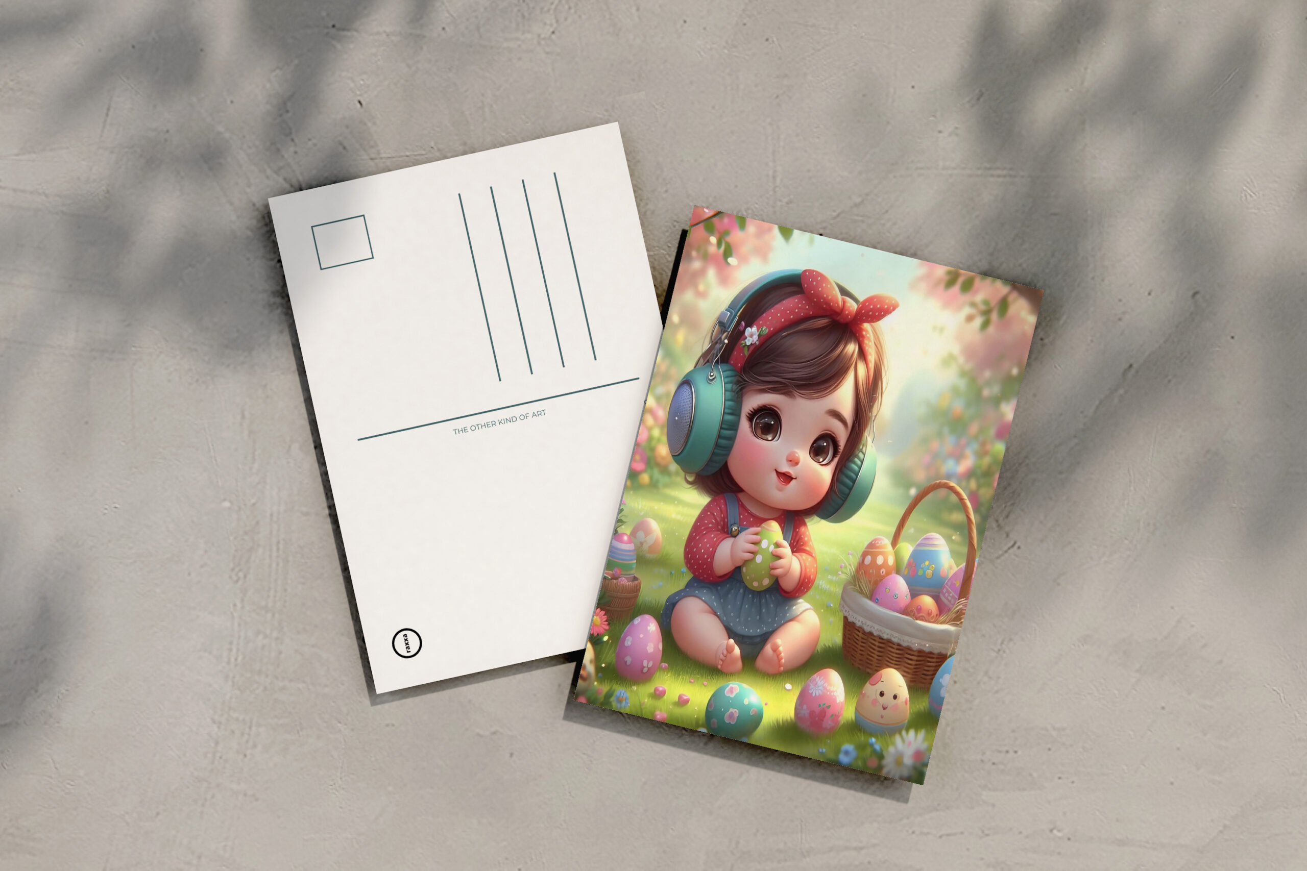 raxxa Postkarte: Frühlingsfreude – Wenn Farben Musik werden