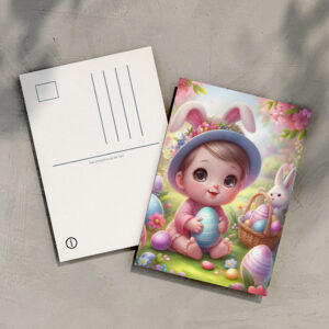 raxxa Postkarte: Osterlicht – Ein Lächeln im Frühling