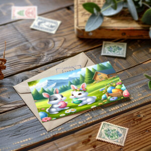 raxxa Postkarte: Ein Geschenk des Frühlings