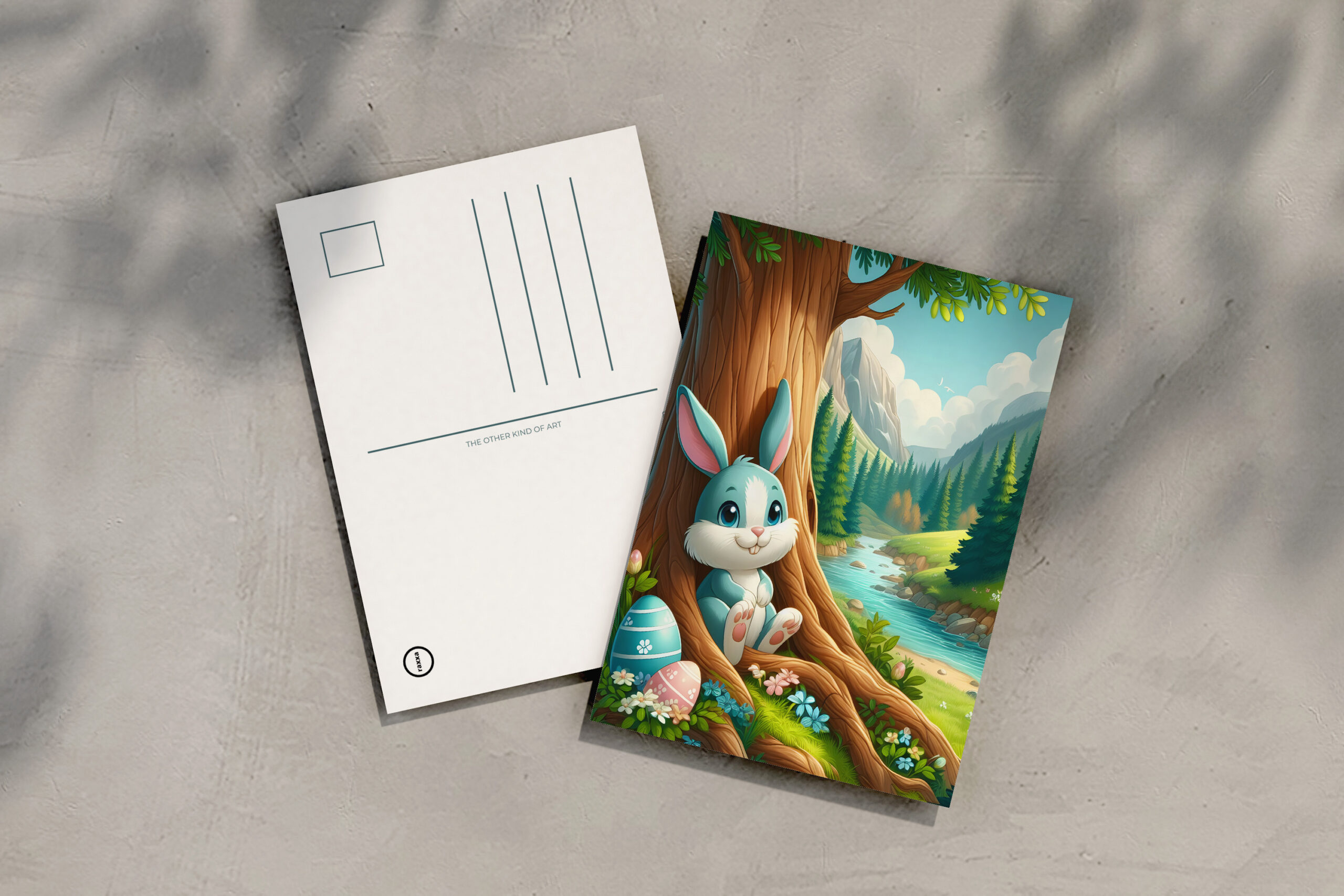 raxxa Postkarte: Der stille Hüter des Frühlings