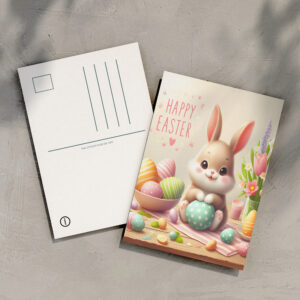 raxxa Postkarte: Ein Lächeln zu Ostern