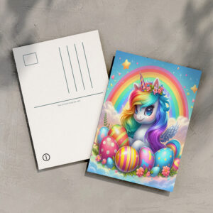 raxxa Postkarte: Regenbogen der Osterträume