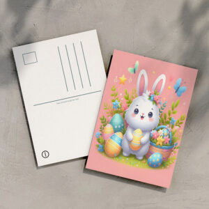 raxxa Postkarte: Ein leiser Osterzauber