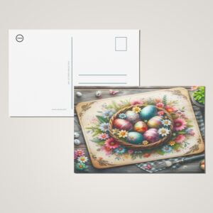 raxxa Postkarte: Blütenkranz des Osterfestes