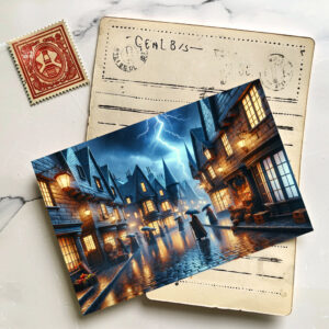 raxxa Postkarte: Gassen im Donnerglanz