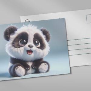 raxxa Postkarte: Süßer Baby-Panda