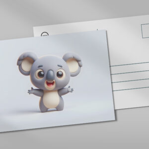raxxa Postkarte: Süßer Baby-Koala