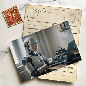 raxxa Postkarte: Intelligenz am Arbeitsplatz