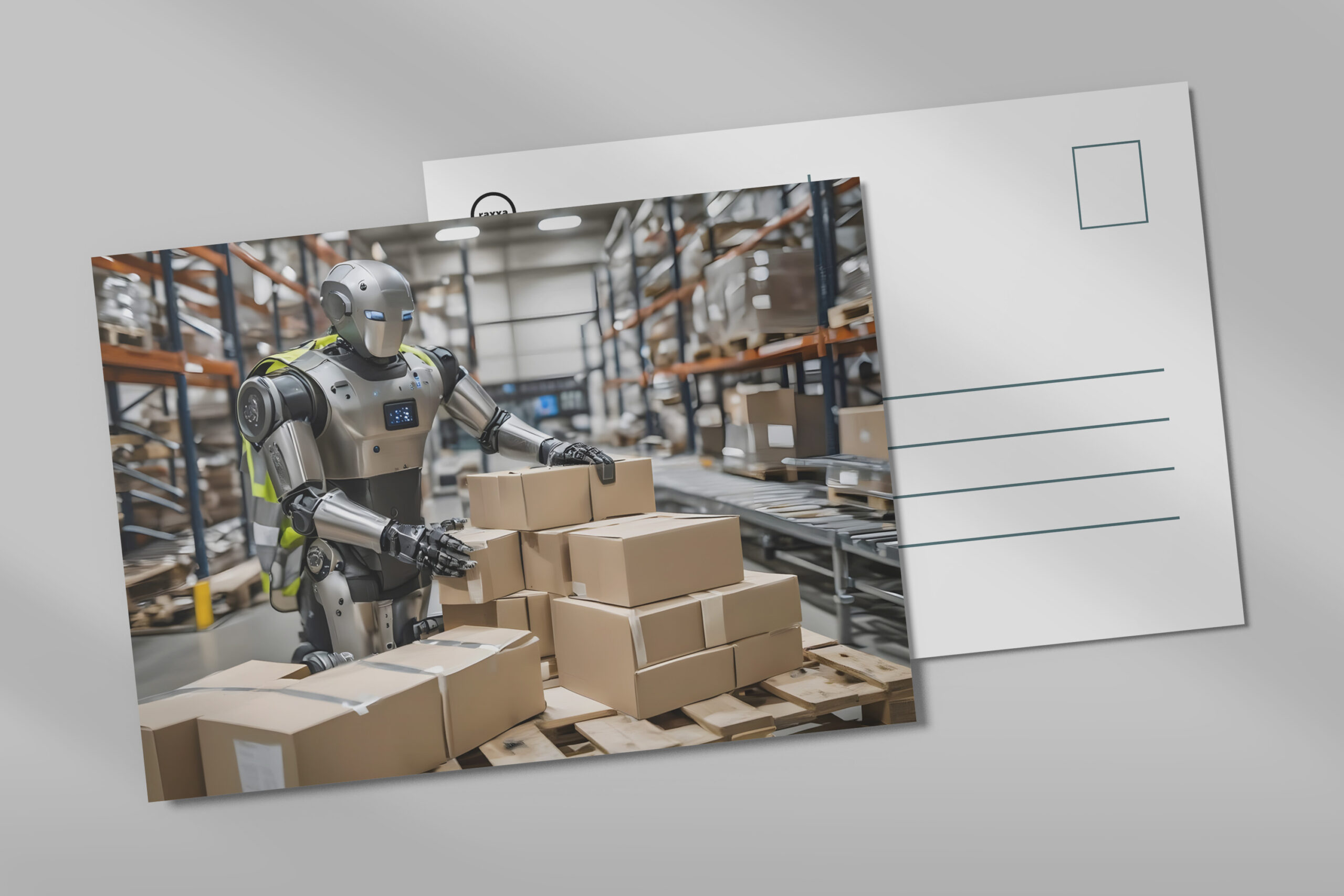 raxxa Postkarte: Präzision trifft Produktivität