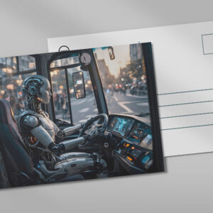 raxxa Postkarte: KI übernimmt das Steuer