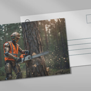 raxxa Postkarte: Präzision trifft Natur