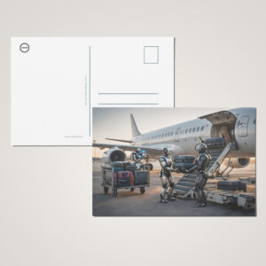 raxxa Postkarte: Logistik der Zukunft