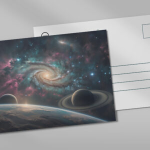 raxxa Postkarte: Kosmische Weite