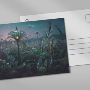 raxxa Postkarte: Verborgener Zaubergarten