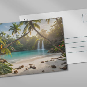 raxxa Postkarte: Verstecktes Tropenparadies