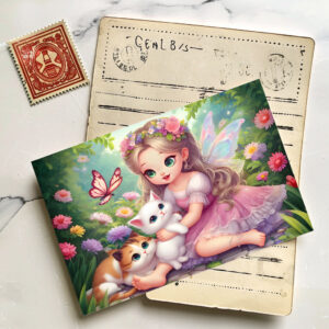 raxxa Postkarte: Kätzchenfee
