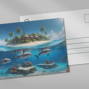 raxxa Postkarte: Zwischen Inseltraum und Ozeanwelt