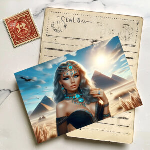 raxxa Postkarte: Aaliyah