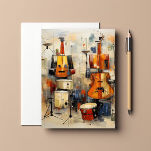 raxxa Postkarte: Let the music play