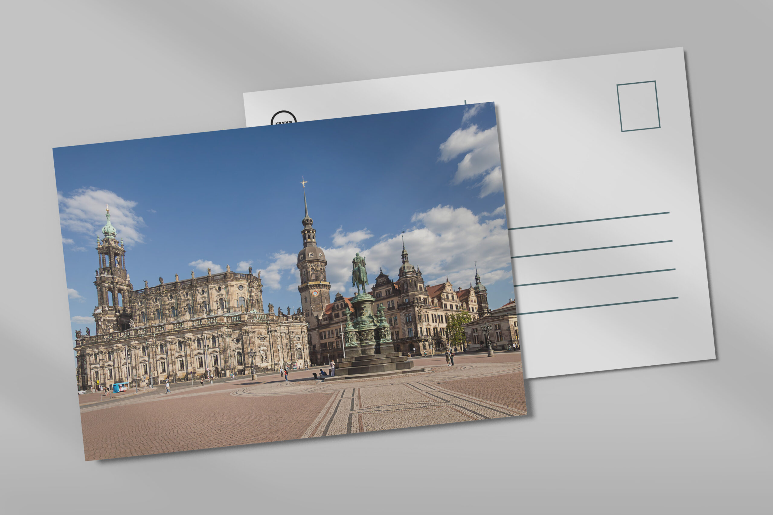 raxxa Postkarte: Grünes Gewölbe in Dresden