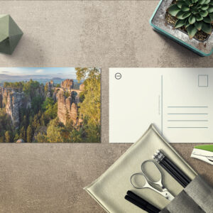 raxxa Postkarte: Bastei in Sachsen