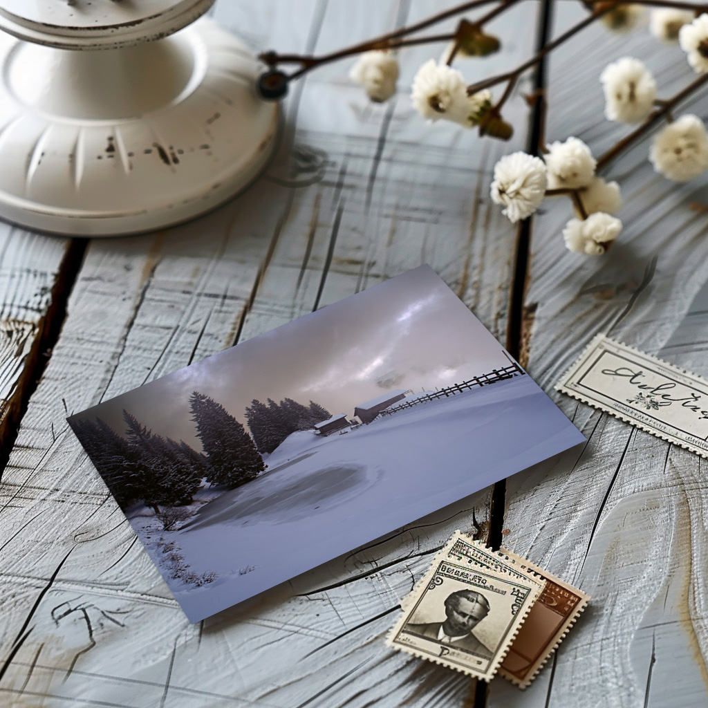 raxxa Postkarte: Alm Montafon in Österreich