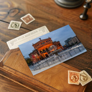 raxxa Postkarte: Alte Oper, Frankfurt am Main