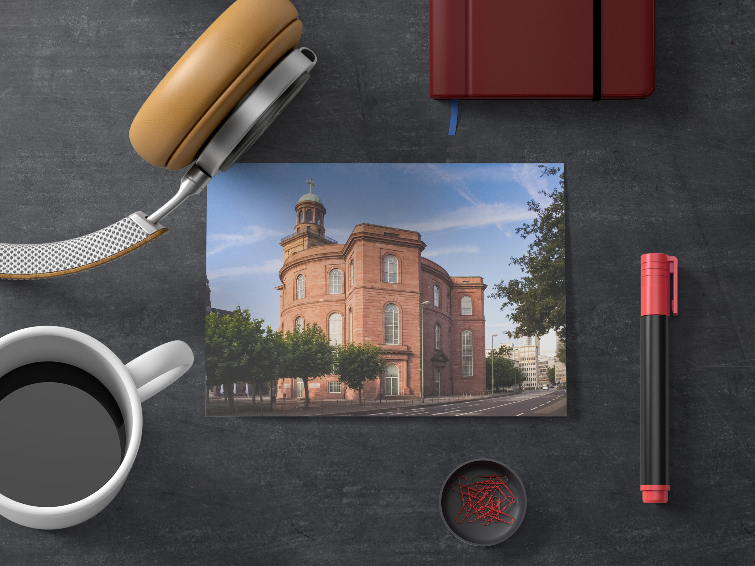 raxxa Postkarte: Paulskirche Frankfurt am Main