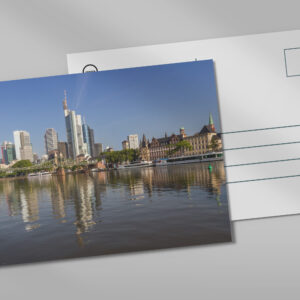 raxxa Postkarte: Skyline-Klassiker Frankfurt am Main