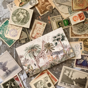 raxxa Postkarte: Wilde Afrika Lanschaft