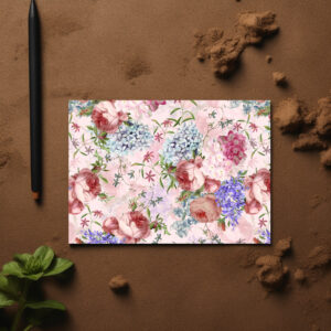 raxxa Postkarte: Blütenkunst aus vergangenen Epochen