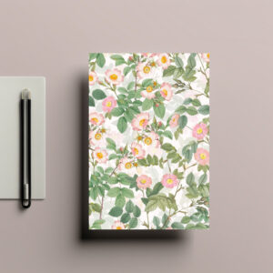 raxxa Postkarte: Die Renaissance handgemalter Rosenmuster