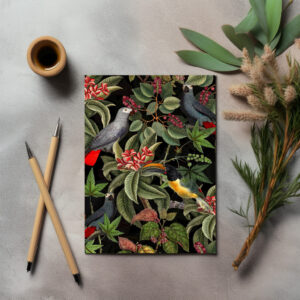 raxxa Postkarte: Mitternachts Garten