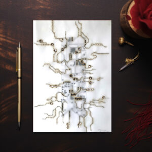raxxa Postkarte: Double Think