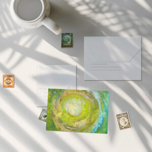 raxxa Postkarte: green Circle
