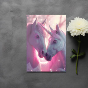 raxxa Postkarte: Unicorns Love