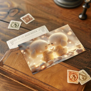 raxxa Postkarte: Sheeps Love