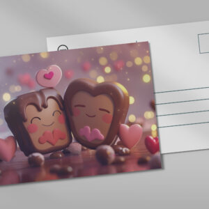 raxxa Postkarte: Chocolates Love