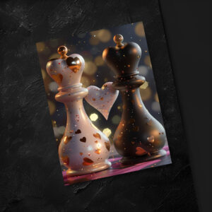 raxxa Postkarte: Chess Love