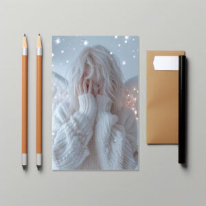 raxxa Postkarte: White Angel Front