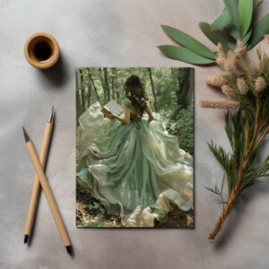 raxxa Postkarte: A book in the Forest