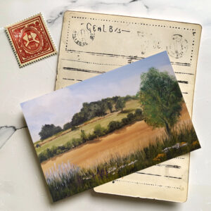 raxxa Postkarte: Sunny afternoon in the hills