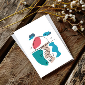 raxxa Postkarte: Sonnenuntergang