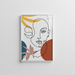 raxxa Glas-Magnet: Farbigen Formen