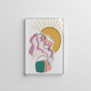 raxxa Glas-Magnet: Two Faces