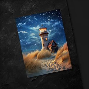 raxxa Postkarte: Das Dach glitzert wie Mondlicht